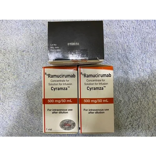 Cyramza Ramucirumab 500mg 50ml सूखी और ठंडी जगह रखें