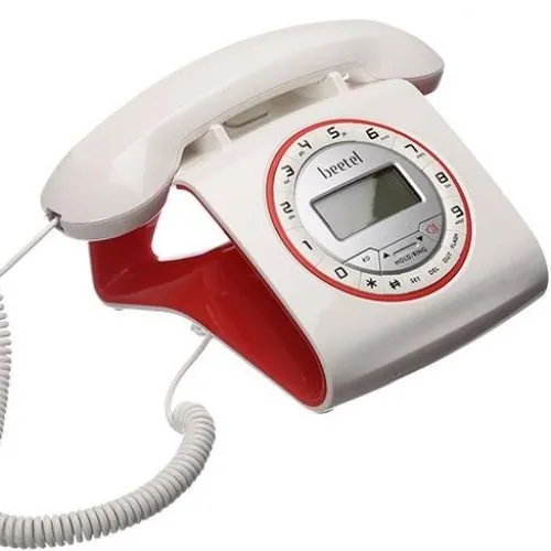 Beetel Retro Landline Phone Body Material: Plastic