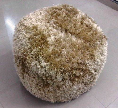 Shaggy Poufs