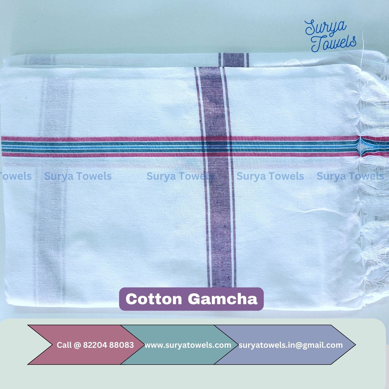 Cotton Gamcha 30x60 Age Group: Children