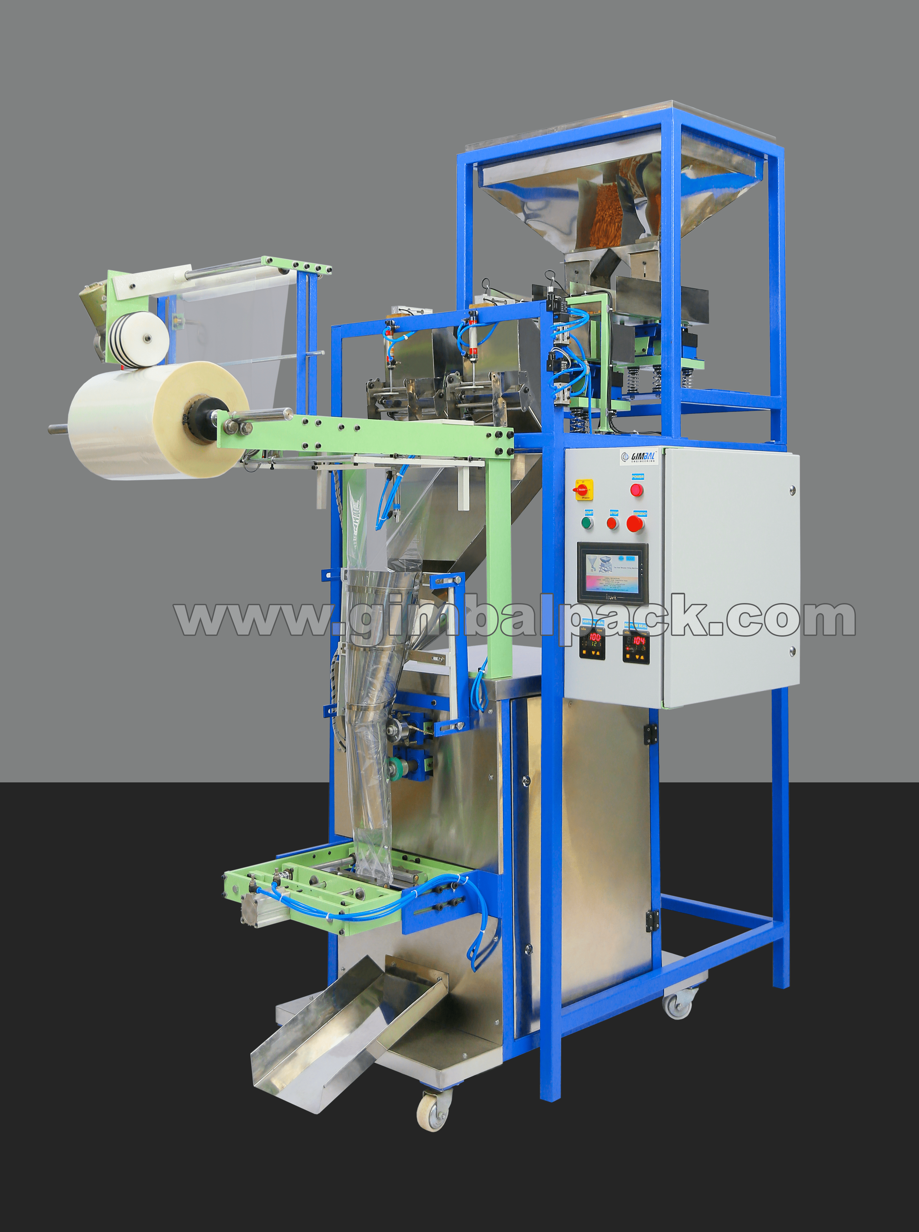 Automatic Sugar Pouch Packing Machine By Gimbal Engineering
