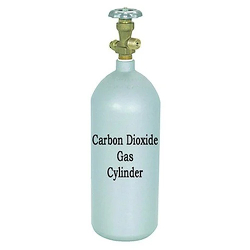 Carbon Dioxide Gas Cylinder - Stainless Steel , Different Sizes Available, General Cylinder for Industrial Use