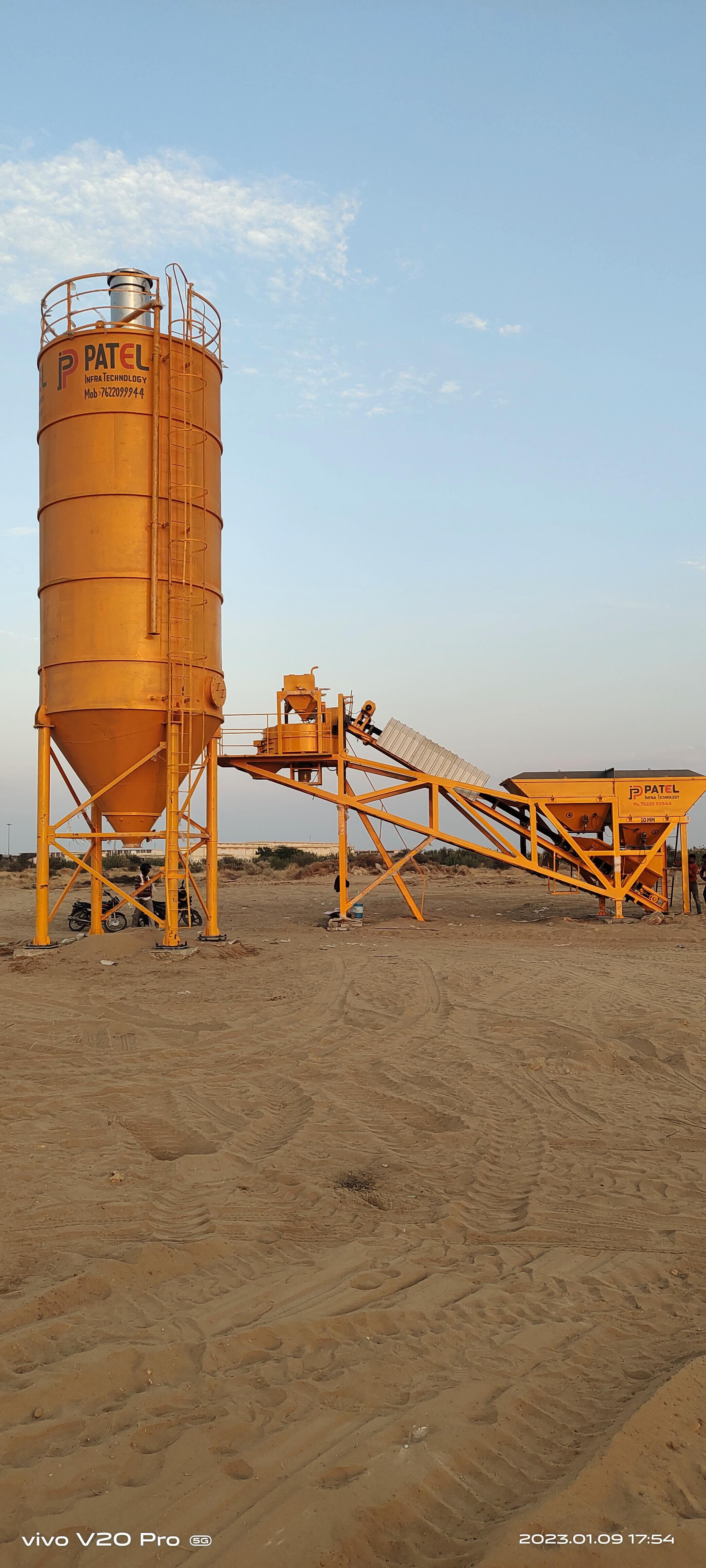 Polished Cement Silo