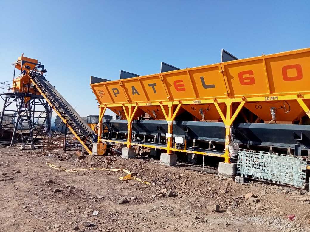 Customized Stationary Concrete Batching Plant