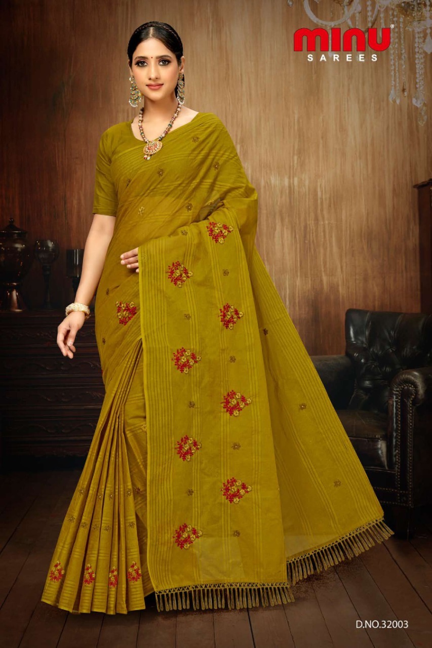 Barkha Designer Women Saree With Jhalar