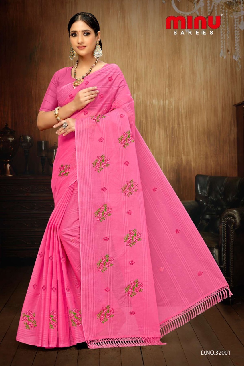 Barkha Designer Women Saree With Jhalar