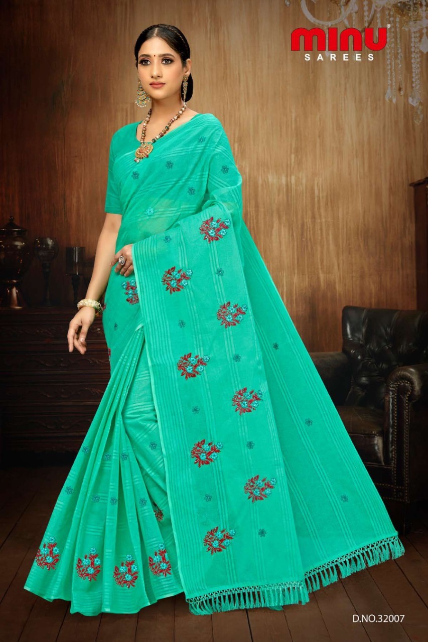 Barkha Designer Women Saree With Jhalar