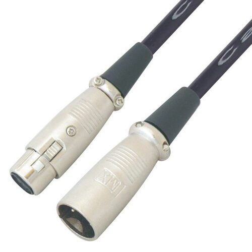 Mx 3 Pin Mic Ext. Female Xlr 3 Pin Mic Xlr Male Connector Cord 1.5 Mtr.