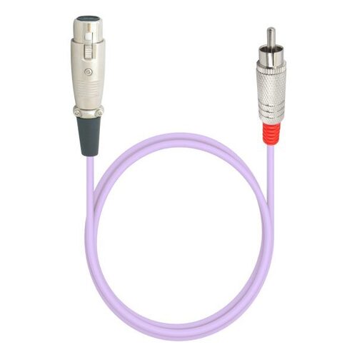 Mx 3 Pin Xlr Female To Single Rca Male Cord Fully Metal Connector Aes Digital Cable 5 Mtr