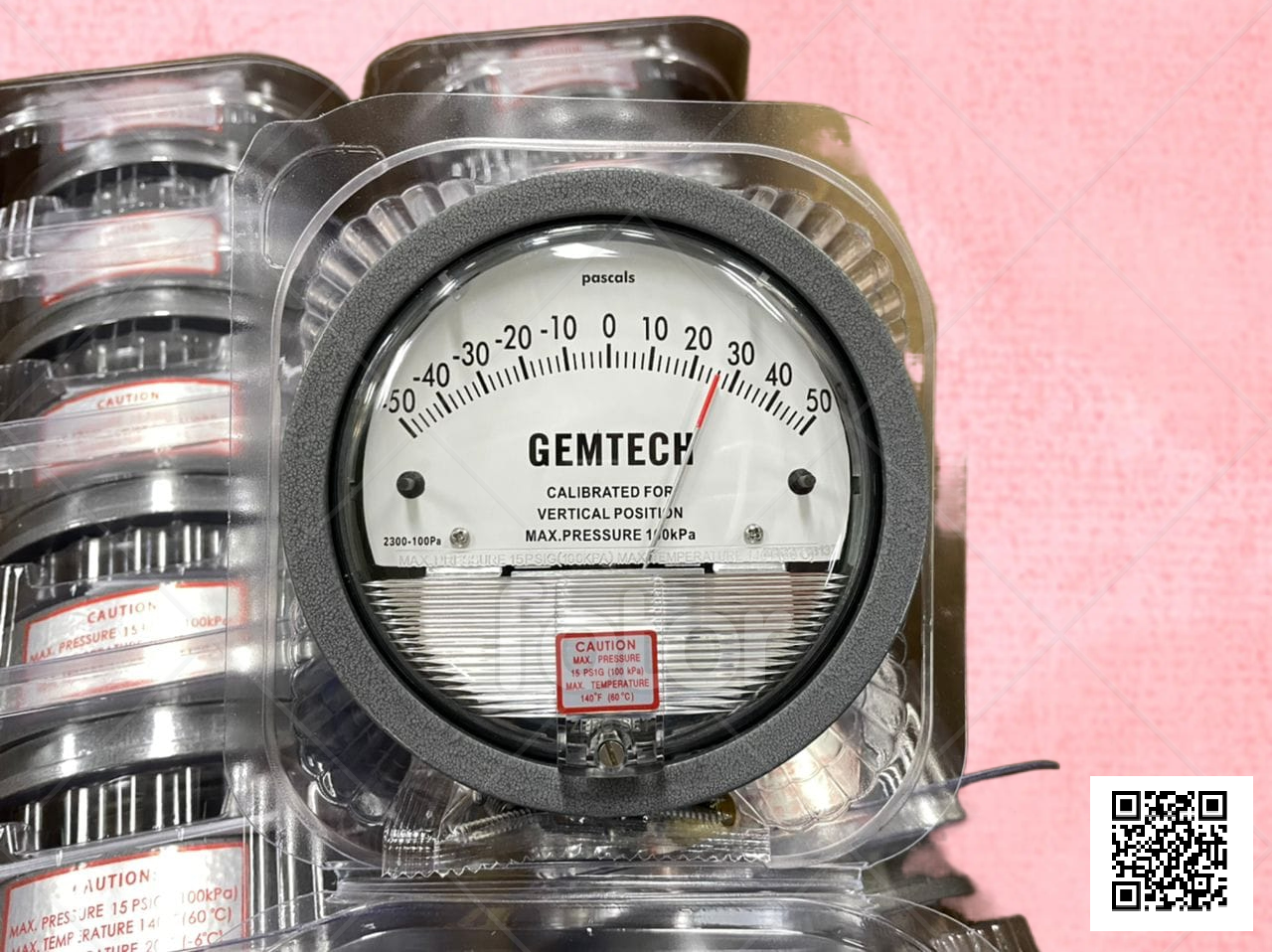 Gemtech Differential Pressure Gauge By Tirupur Tamil Nadu Accuracy: A 2% (-Ha Model A 1) Of Fs (A 3% (-Ha A 1.5%) On -0