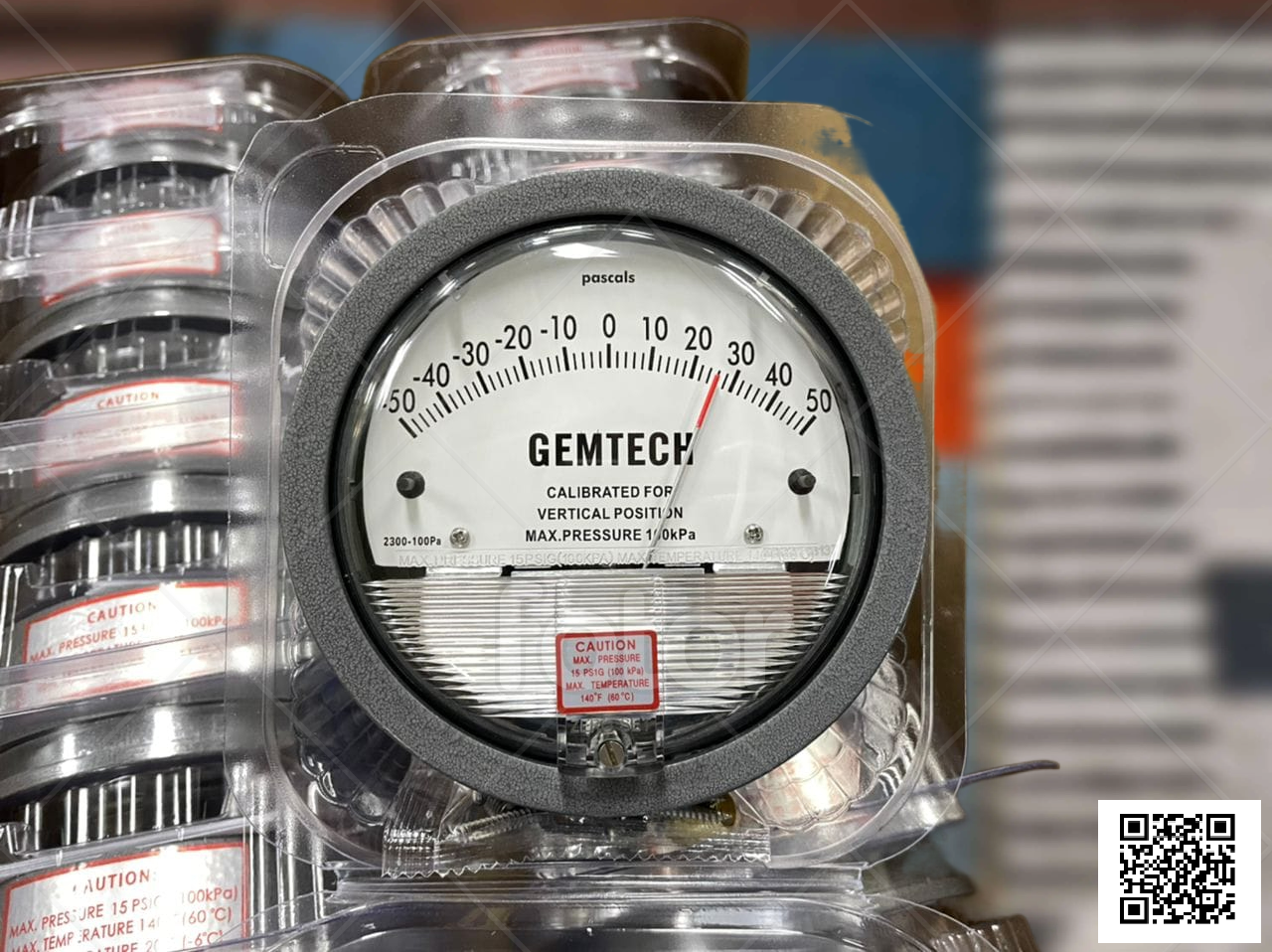 Gemtech Differential Pressure Gauge By Tirupur Tamil Nadu Accuracy: A 2% (-Ha Model A 1) Of Fs (A 3% (-Ha A 1.5%) On -0