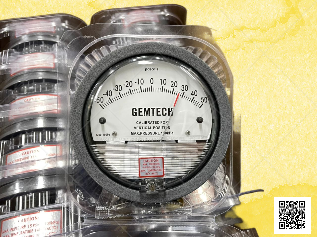 Gemtech Differential Pressure Gauge By Tirupur Tamil Nadu Accuracy: A 2% (-Ha Model A 1) Of Fs (A 3% (-Ha A 1.5%) On -0