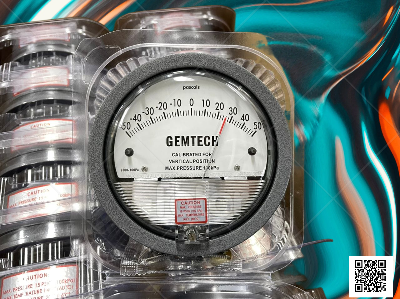 Gemtech Differential Pressure Gauge By Tirupur Tamil Nadu Accuracy: A 2% (-Ha Model A 1) Of Fs (A 3% (-Ha A 1.5%) On -0