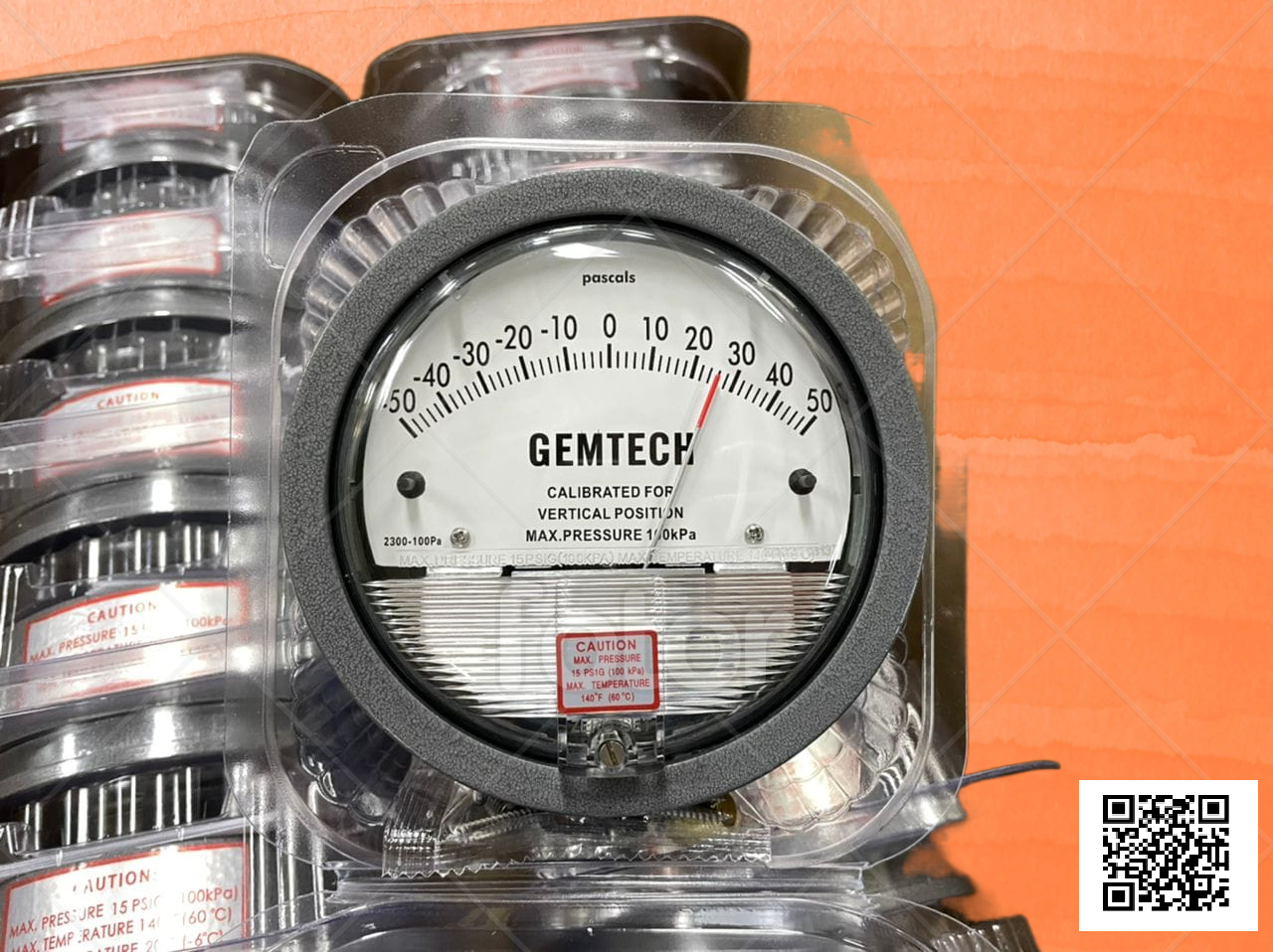 Gemtech Differential Pressure Gauge By Tirupur Tamil Nadu Accuracy: A 2% (-Ha Model A 1) Of Fs (A 3% (-Ha A 1.5%) On -0