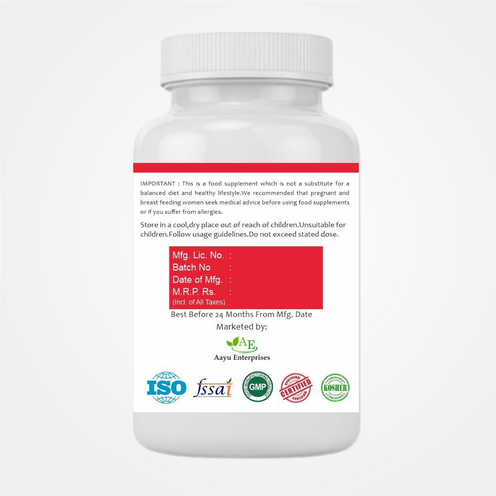 Herbalvalley Brain Power - Herbal Capsules | Nutritional Support For All Ages, Enhanced Focus And Alertness, Positive Mood And Energy Boost, Stress Combatting Tonic