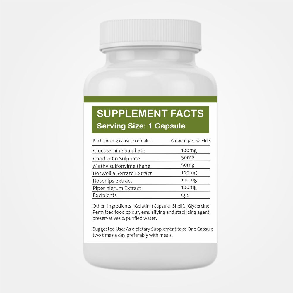 Shallaki Herbal Capsule Age Group: For Adults