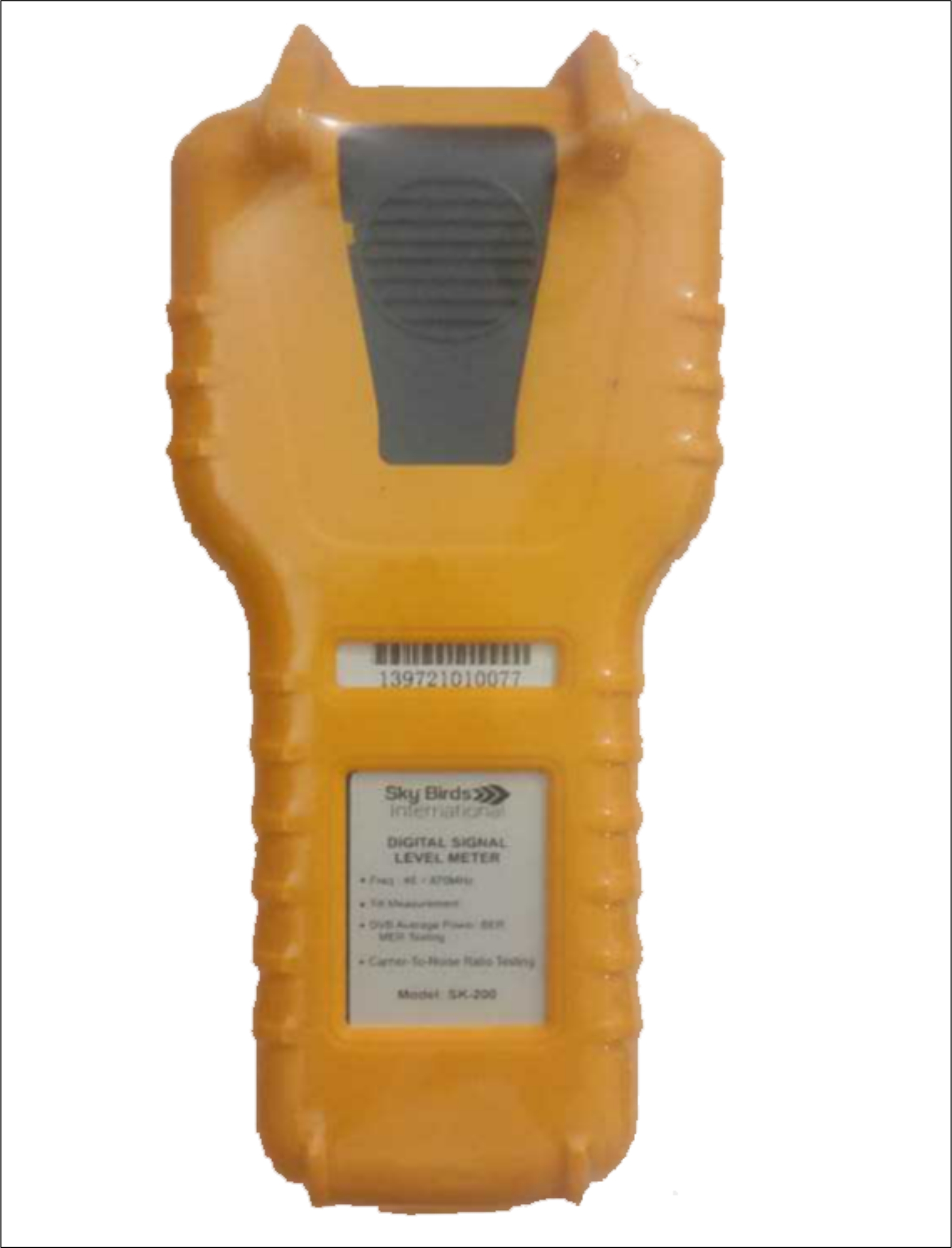Sbi-200 Digital Db Meter - Plastic Build, 2 Grams Lightweight | Dual Channel Measurement, Channel Power, Mer & Ber Capability