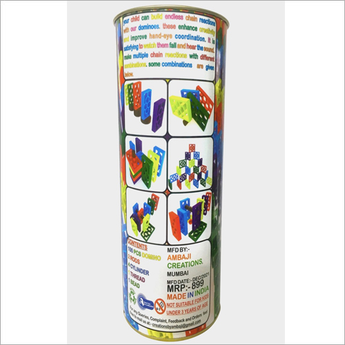 Plastic Colorful Domino - Durable Plastic, 28 Dominoes , Enhances Cognitive Development, Improves Memory Retention, Suitable for Ages 5-99