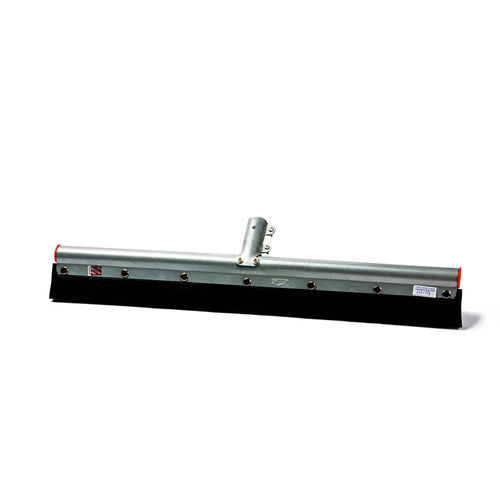 G050 Power Coated Heavy Duty Floor Wiper - Metallic, 50cm Blade, 106cm Rod, Grey | Double Rubber for Strong, Easy Water Wiping and Cleaning