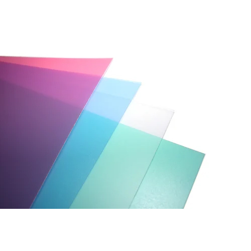 Polypropylene Sheets - Round Shape, 1mm Thickness, Multicolor Variety