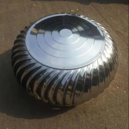 Silver Wind Operated Turbo Ventilator With Frp Sheet
