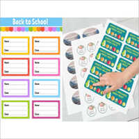 पेपर नोटबुक लेबल