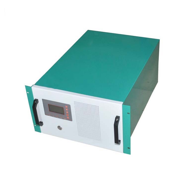 15kw Low Frequency Off Grid Pure Sine Wave Inverter - 550x550x860mm, White And Green | High Efficiency > 94%, Intelligent Modular Design, Rs485 Monitoring, Lcd Display, Peak Shaving Capable