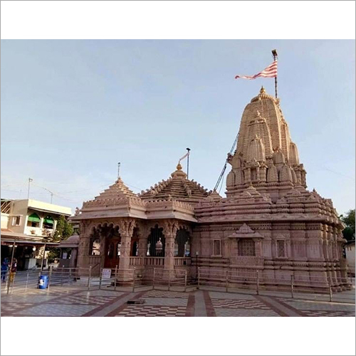 सैंड स्टोन मंदिर निर्माण कार्य
