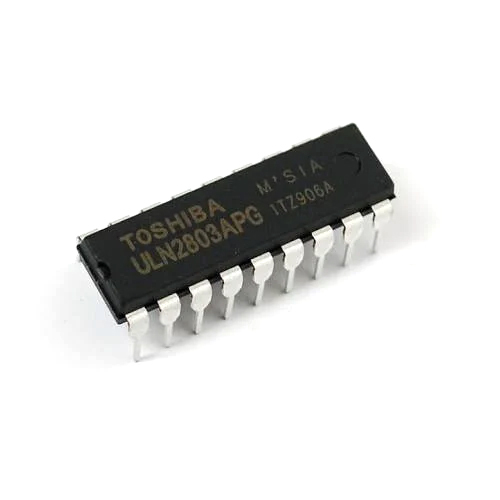 ULN2803APG Integrated Circuit - 16-Lead DIP Package, High-Voltage Output for Electronic Applications | Versatile Darlington Driver in Compact Design