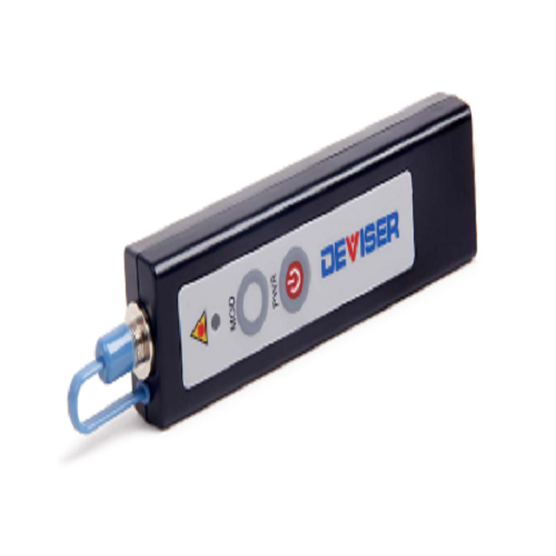 Vf-10 Visual Fault Locator - Plastic, Pocket-sized Design, Advanced Pulse And Cw Modes | Identifies Breaks, Bends, And Splices In Fiber Optics, Illuminates Up To 10km