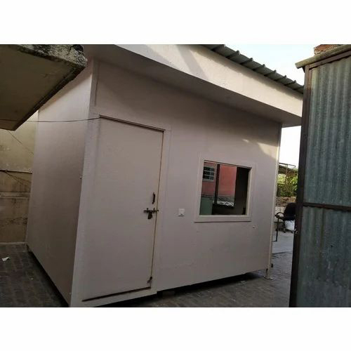 Portable Office Cabins - Steel Structure , PVC Door for Enhanced Security and Durability