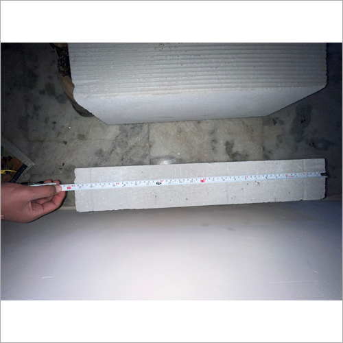 Aac Blocks - Aerated Concrete, 24x8x4 To 24x8x9 Inches, Grey | Lightweight, Durable, Fire Resistant, Thermal Insulation, Sustainable Energy Efficiency