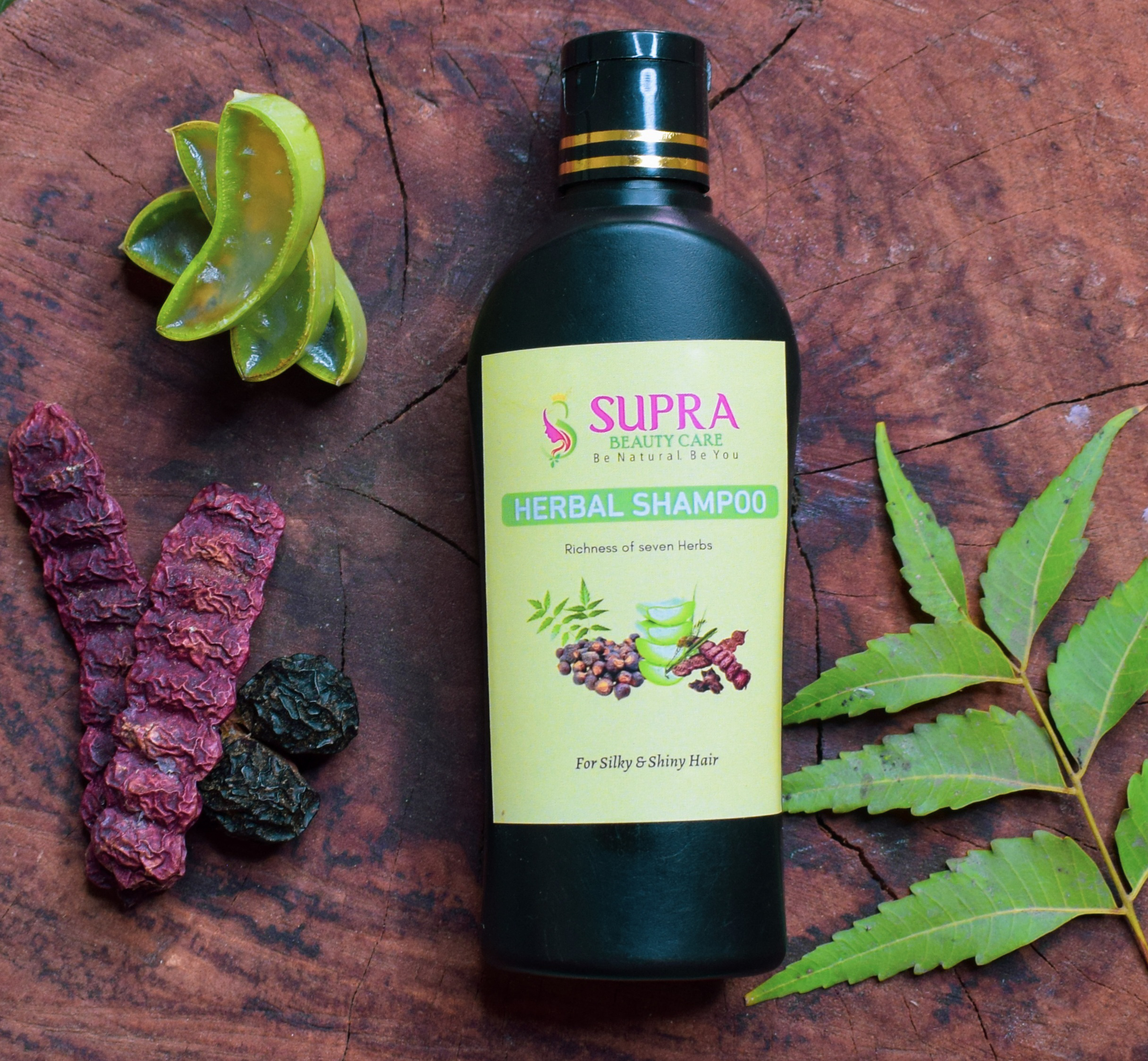 Herbal Shampoo - Natural Botanical Blend | Gentle Care For Female Hair And Scalp