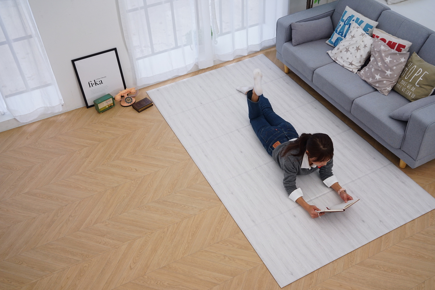 Malang Plus Play Mat (Both-sided Plus Play Mat)kids Pet Soft Play Mat / Play Mats / Kids Play Mats / Pvc Mats / Baby Floor Mat