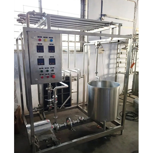 High Efficiency 500 Lph Mini Dairy Pasteurization Plant