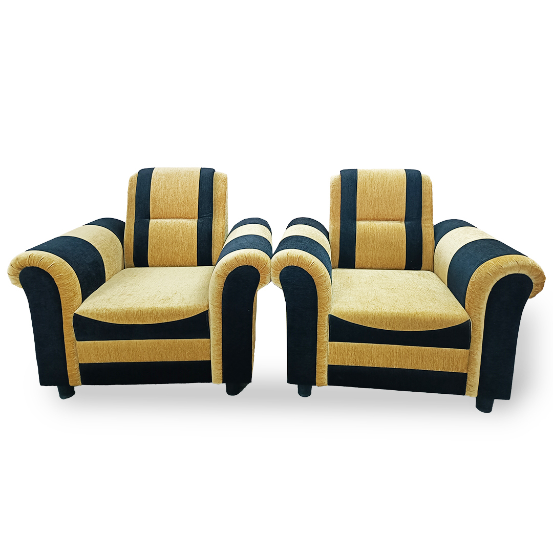 Bharat Sofa Fabric Molphino 5 Seat Sofa Set