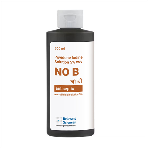 Liquid 5% Povidone Iodine Solution 500 Ml
