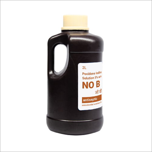 Povidone Iodine 5% Solution - 2000mL Liquid | Antiseptic, Anti-Bacterial, External Use Drug, Store in Cool Dry Place