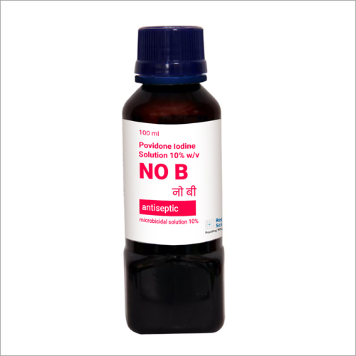 Povidone Iodine 10% Solution 100Ml External Use Drugs