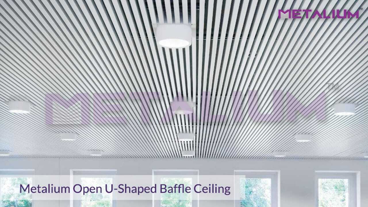 Plain U Shape Baffle Ceiling