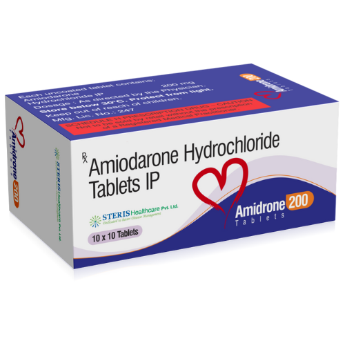 एमियोडैरोन (200mg) जेनेरिक ड्रग्स