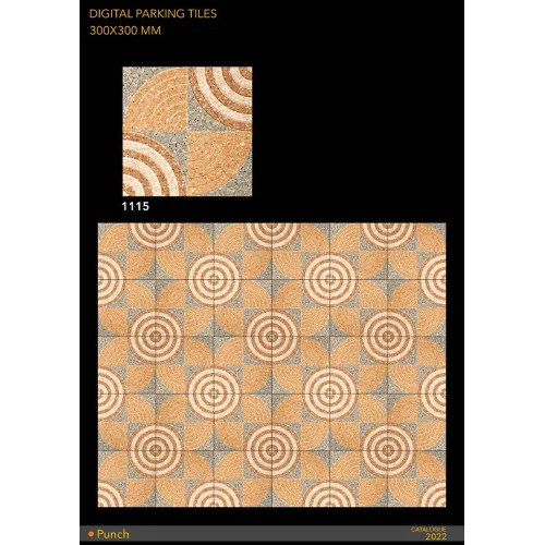 Commercial Parking Tiles - Ceramic Material, Multiple Sizes, Cream Color | Durable for High Traffic Areas, Easy Maintenance, Matt Finish
