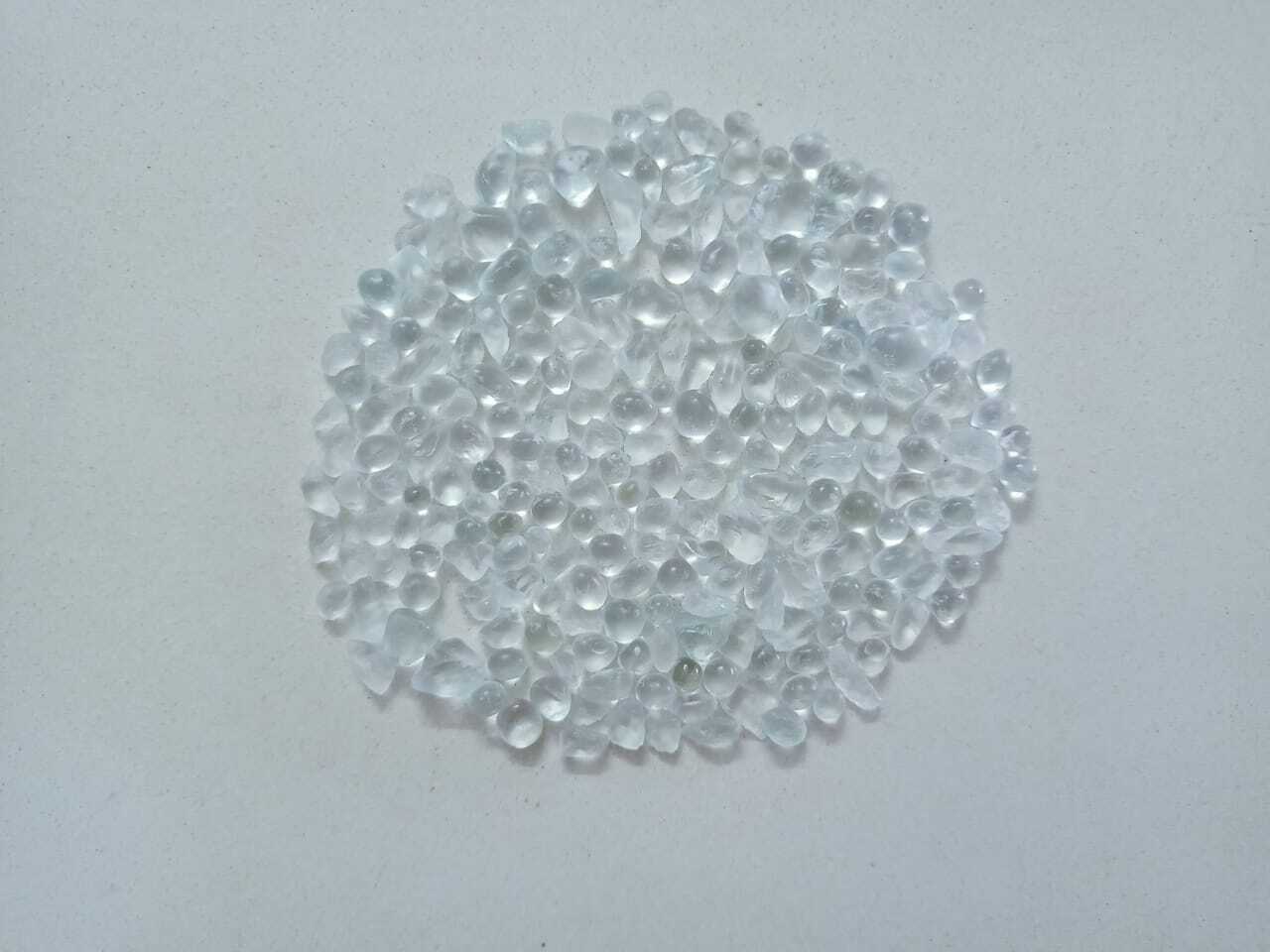 Super Round And Polished Blue Green Brown Clear Yellow Colore Stone Pebbles And Glass Beads Sand For Bulk Used Size: 3-6 Mm