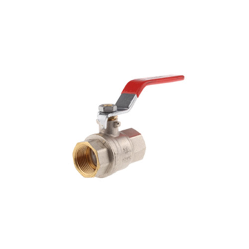 Mild Steel Ball Valve - Casting Material, Different Sizes Available, Polished Silver Finish - Designed for Industrial Gas Applications