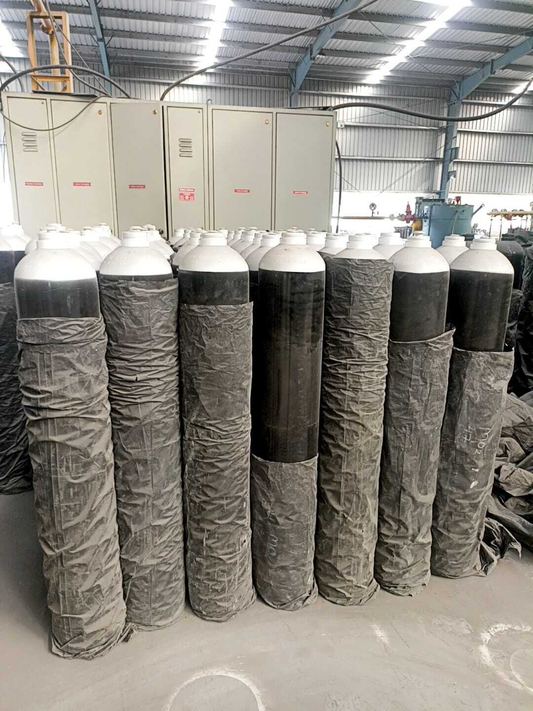 Black Medical Oxygen Cylinders
