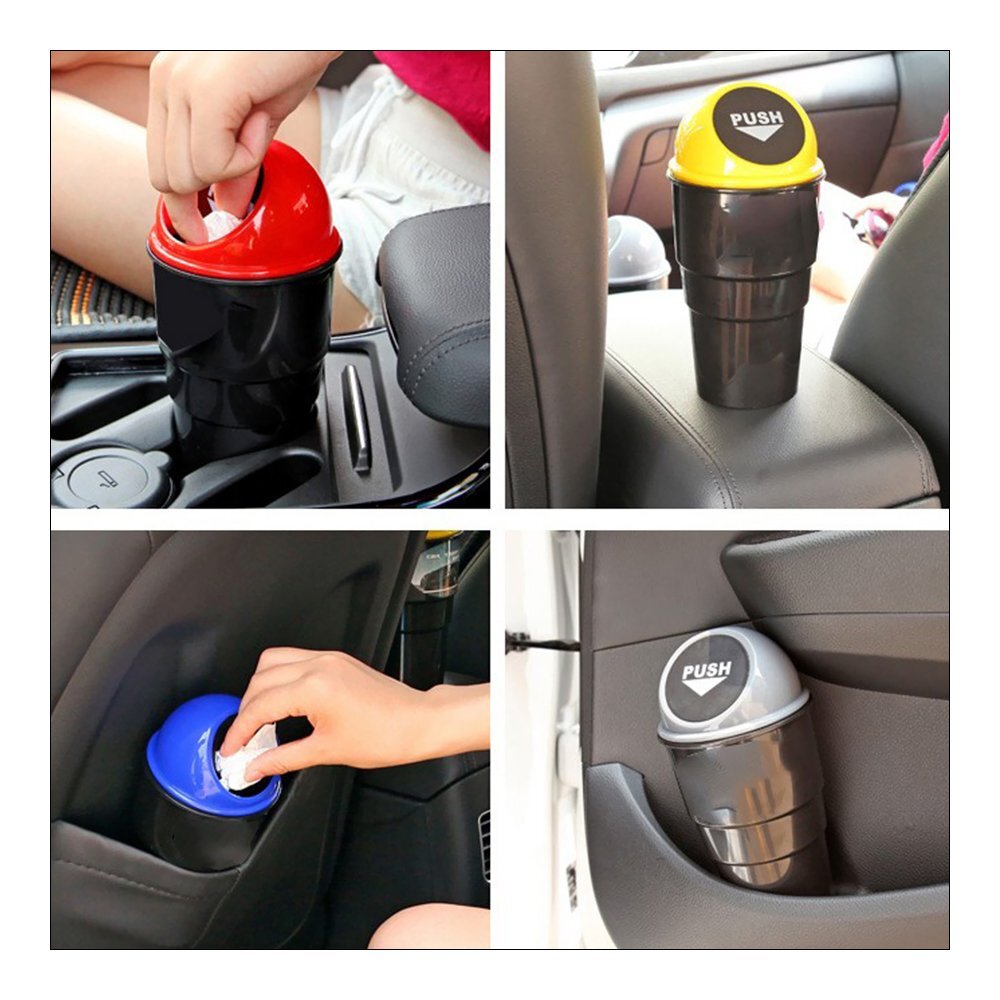 Plastic Mini Car Dustbin