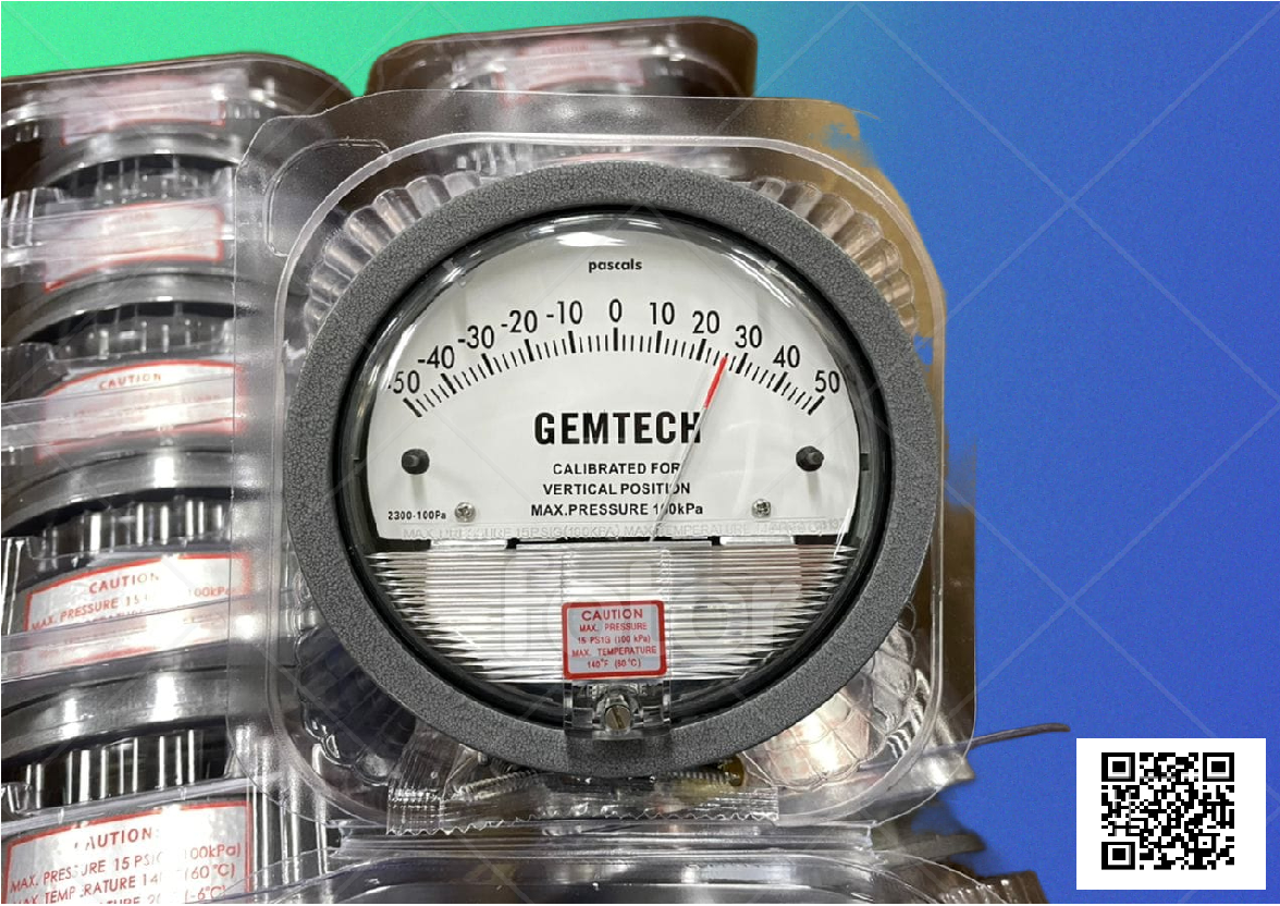 Gemtech Differential Pressure Gauge From Libaspur Industrial Area Delhi Accuracy: A 2% (-Ha Model A 1) Of Fs (A 3% (-Ha A 1.5%) On -0