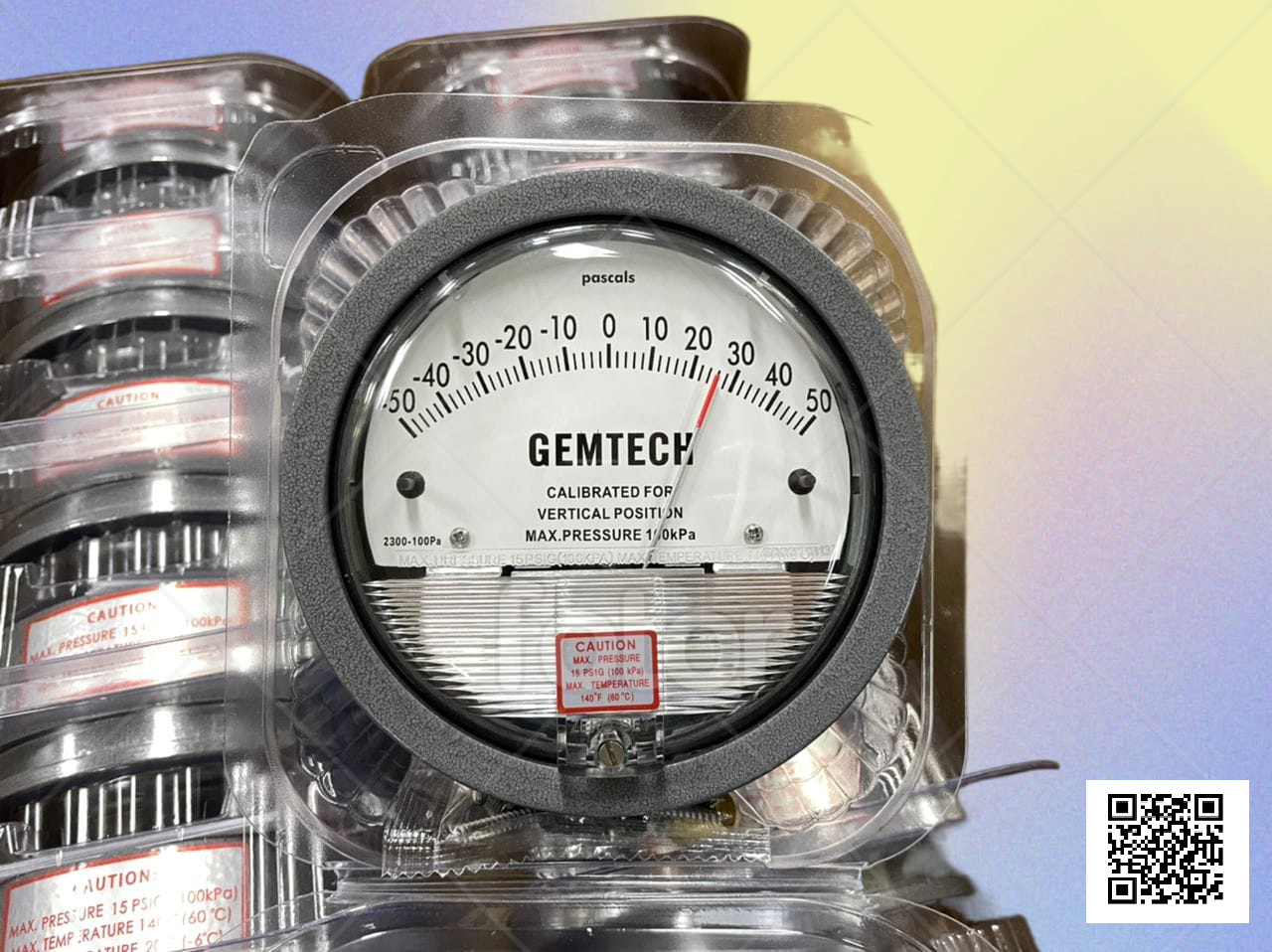 Gemtech Differential Pressure Gauge From Libaspur Industrial Area Delhi Accuracy: A 2% (-Ha Model A 1) Of Fs (A 3% (-Ha A 1.5%) On -0