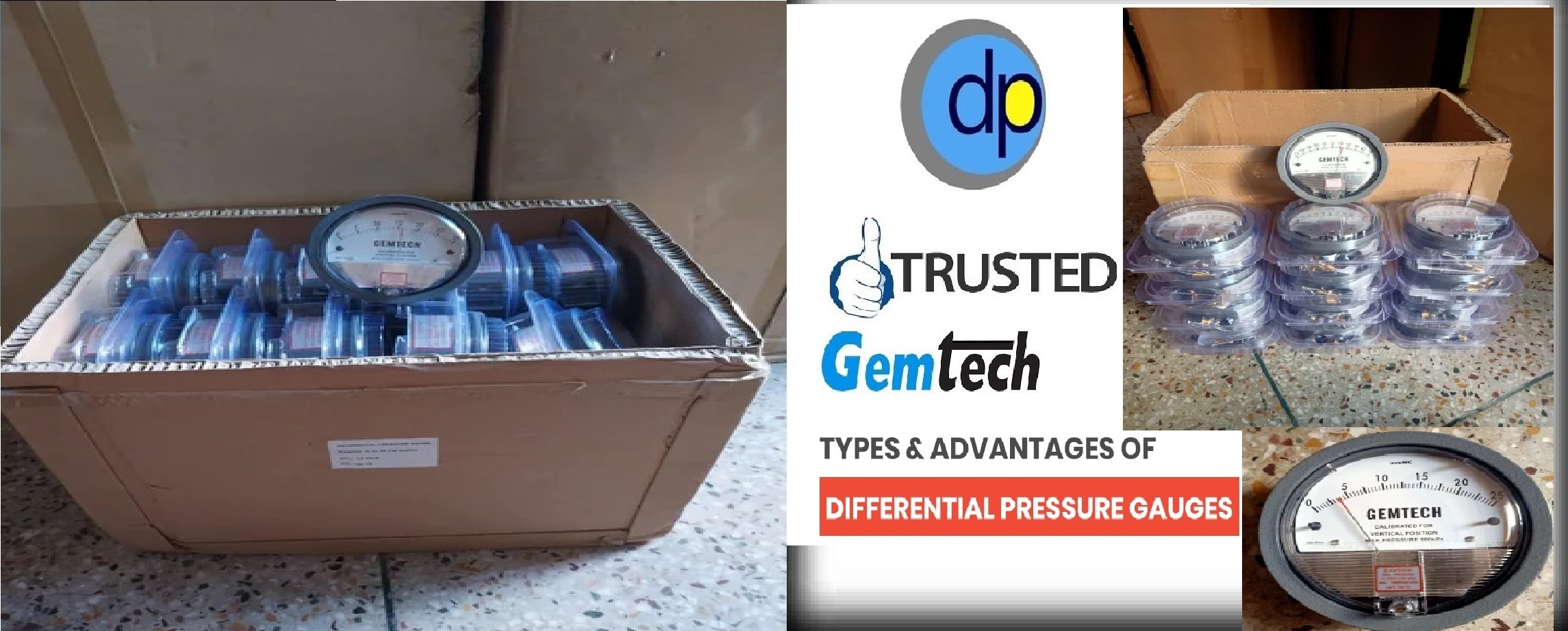 Gemtech Differential Pressure Gauge By Aizawl Mizoram Accuracy: A 2% Of Full Scale (A 3% On A 0