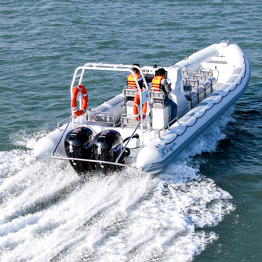 Liya 10m Aluminum Rib Boat - Capacity: 2000 Kg/hr at Best Price in ...